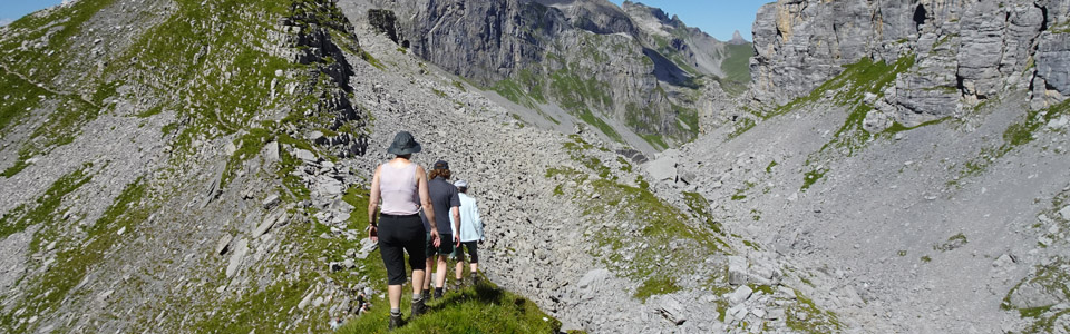 Höhenangstkurs für Expeditionsleitende - sicher unterwegs mit einer Gruppe - wanderlar.ch